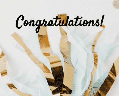 Congratulations